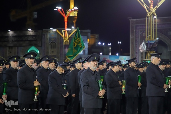مراسم خطبه خوانی شب شهادت امام رضا(ع)