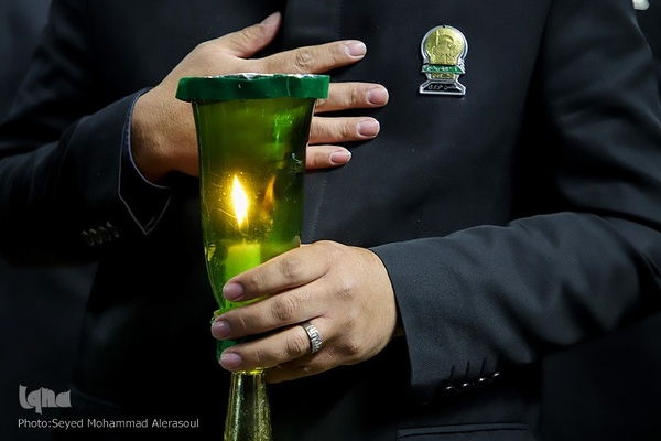 مراسم خطبه خوانی شب شهادت امام رضا(ع)