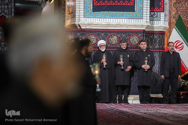 مراسم خطبه خوانی شب شهادت امام رضا(ع)