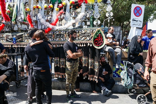 عزاداری روز شهادت امام رضا(ع) در مشهد