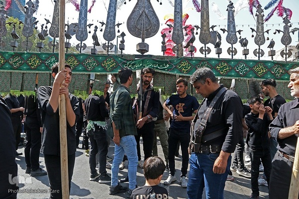 عزاداری روز شهادت امام رضا(ع) در مشهد