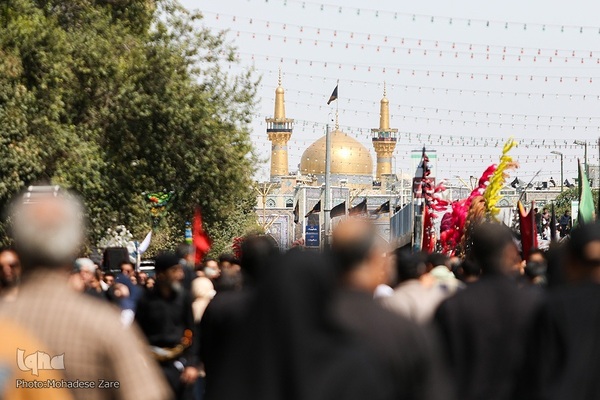 عزاداری روز شهادت امام رضا(ع) در مشهد