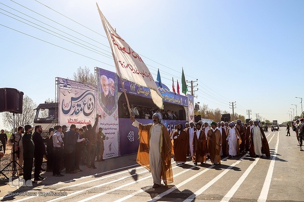 رژه اقتدار نیروهای مسلح استانها