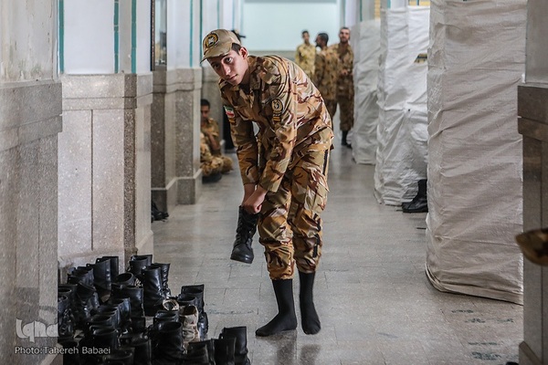 مراسم گرامیداشت روز سرباز وزارت دفاع و پشتیبانی نیروهای مسلح