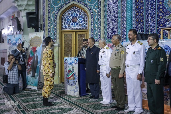 مراسم گرامیداشت روز سرباز وزارت دفاع و پشتیبانی نیروهای مسلح