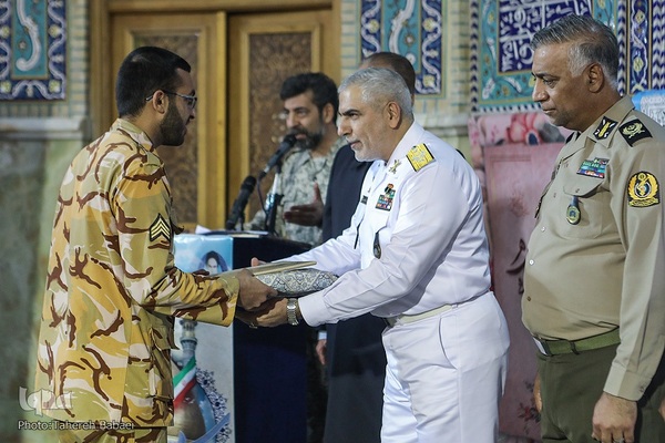 مراسم گرامیداشت روز سرباز وزارت دفاع و پشتیبانی نیروهای مسلح