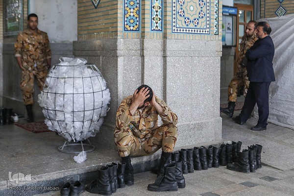 مراسم گرامیداشت روز سرباز وزارت دفاع و پشتیبانی نیروهای مسلح