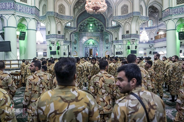 مراسم گرامیداشت روز سرباز وزارت دفاع و پشتیبانی نیروهای مسلح