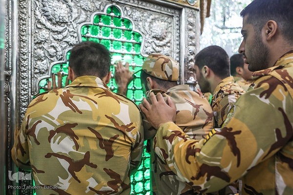 مراسم گرامیداشت روز سرباز وزارت دفاع و پشتیبانی نیروهای مسلح