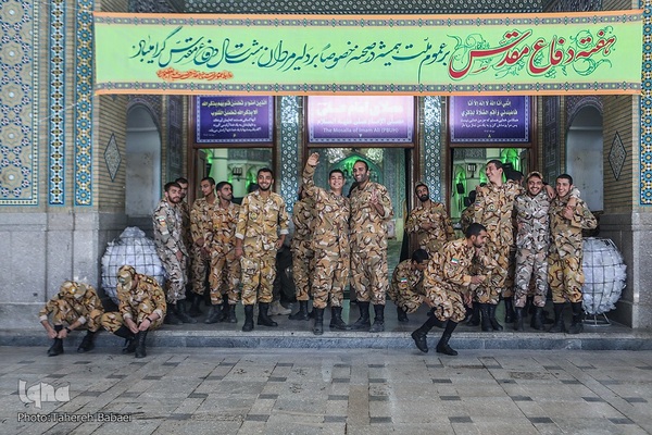 مراسم گرامیداشت روز سرباز وزارت دفاع و پشتیبانی نیروهای مسلح