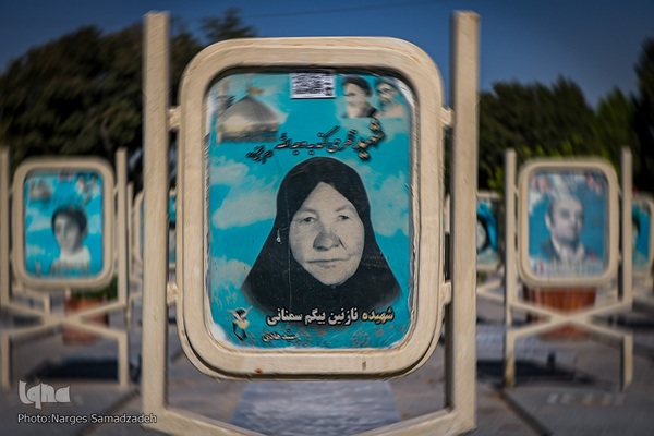 عکس‌های ماندگار در گلستان شهدای اصفهان‎