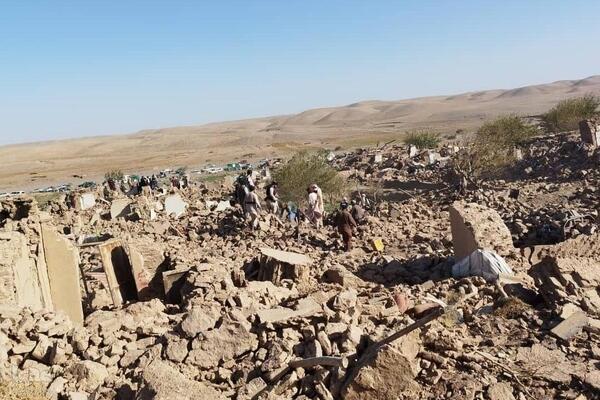 زلزله شدید در هرات افغانستان