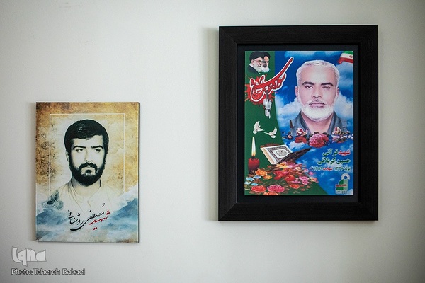 دیدار جامعه قرآنی با خانواده شهید حسين كربلايي