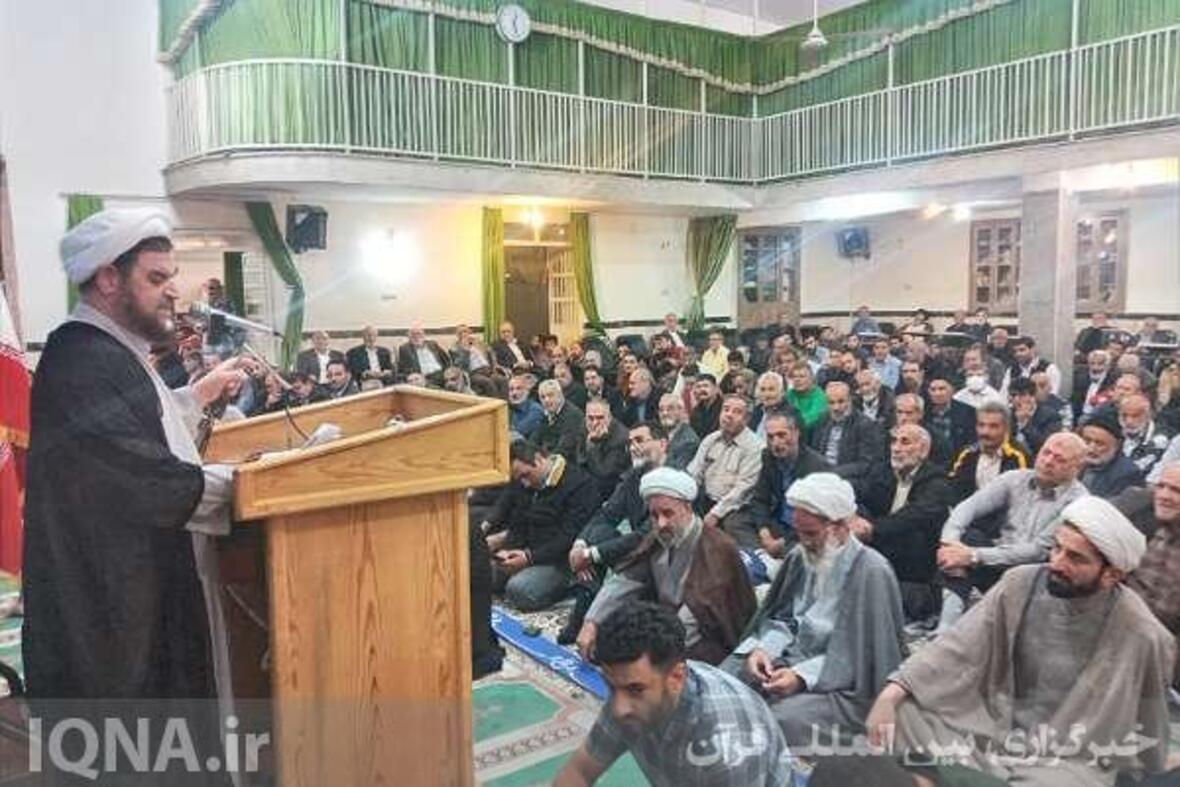 راهپیمایی مردم کمالشهر در حمایت ملت فلسطین