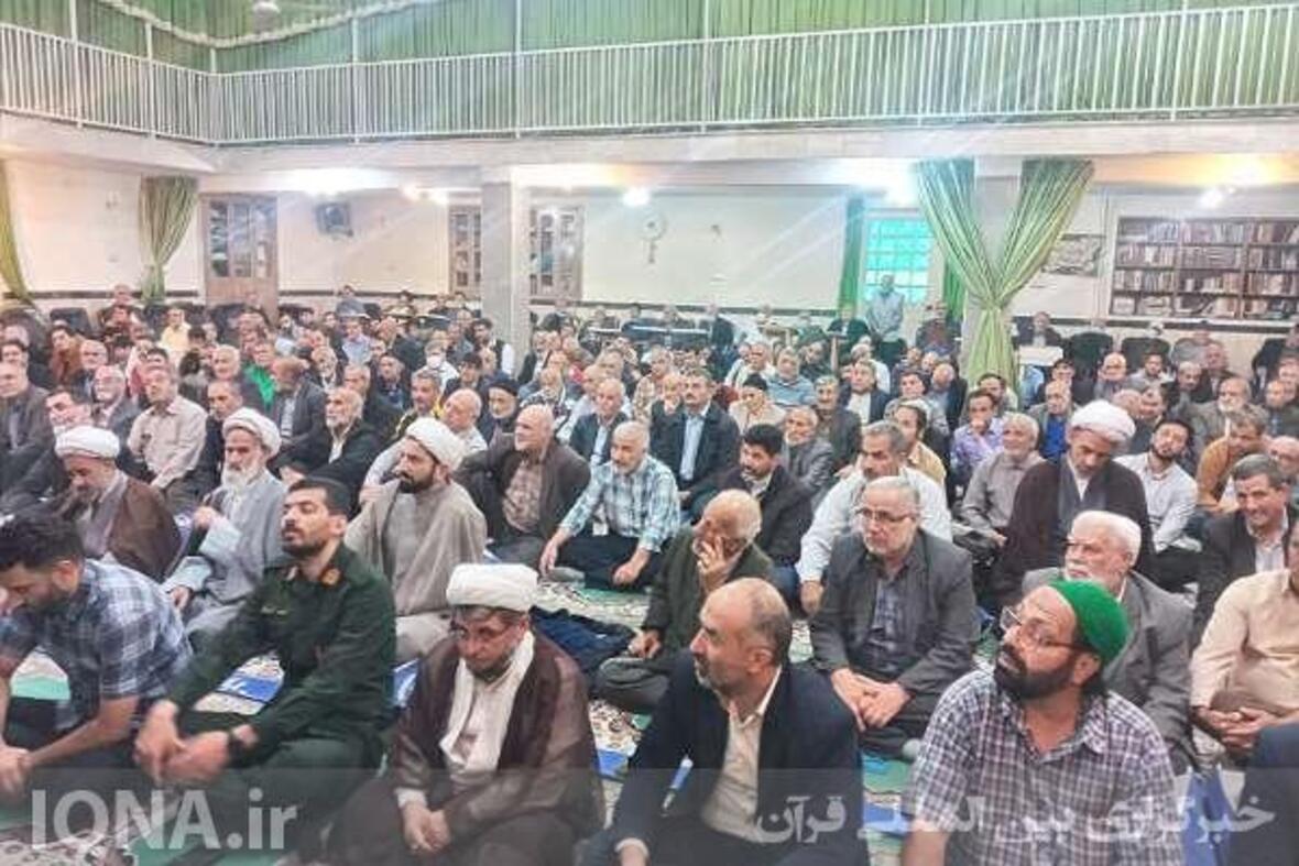 راهپیمایی مردم کمالشهر در حمایت ملت فلسطین