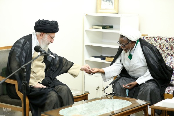 دیدار شیخ ابراهیم زکزکی رهبر جنبش اسلامی نیجریه