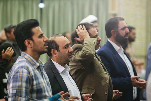 اجتماع جامعه قرآنی در حمایت از مردم مظلوم غزه