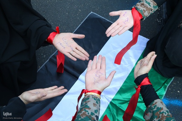 اجتماع مادران و کودکان حامی غزه