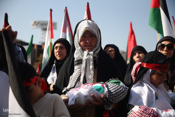 اجتماع مادران و کودکان حامی غزه