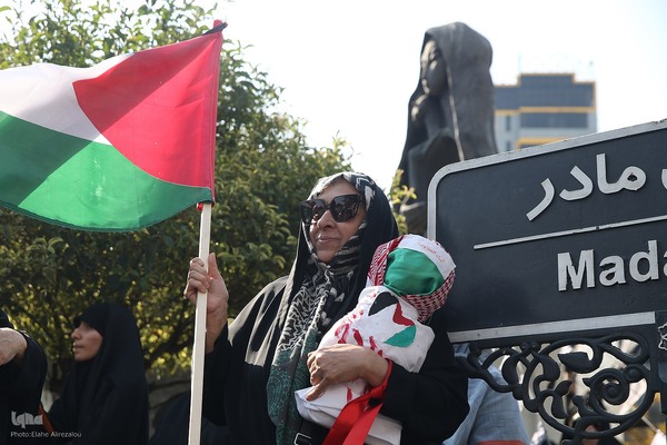 اجتماع مادران و کودکان حامی غزه