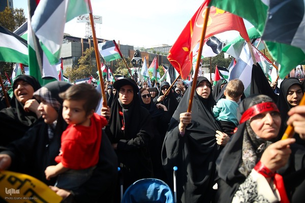 اجتماع مادران و کودکان حامی غزه