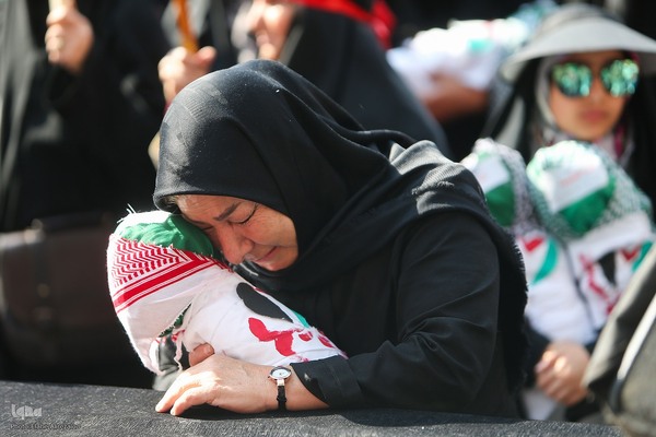 اجتماع مادران و کودکان حامی غزه