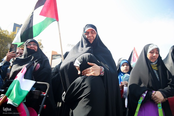 اجتماع مادران و کودکان حامی غزه