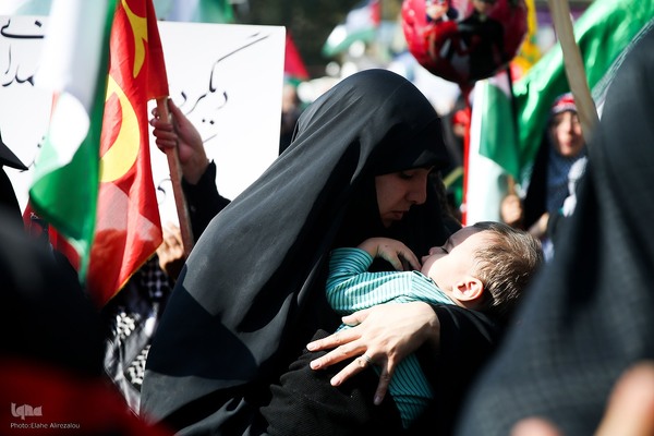 اجتماع مادران و کودکان حامی غزه