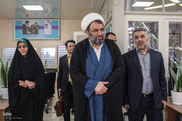 بازدید رئیس امور فرهنگی قوه قضاییه از ایکنا