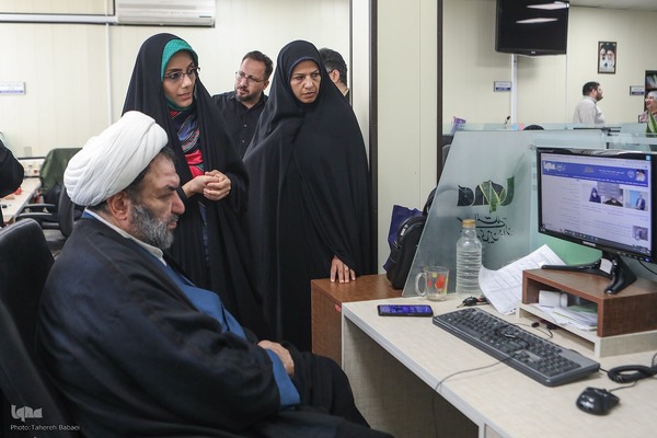 بازدید رئیس امور فرهنگی قوه قضاییه از ایکنا