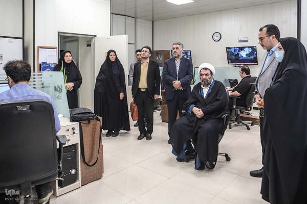 بازدید رئیس امور فرهنگی قوه قضاییه از ایکنا