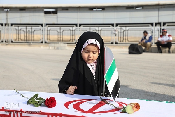 بازگشت پیکر‌های ۲۲ شهید دفاع مقدس به وطن