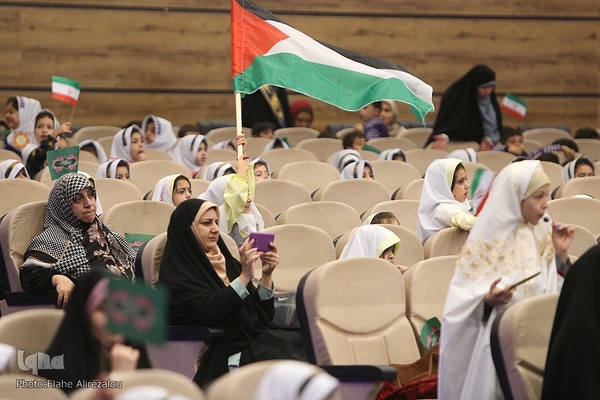 همبستگی و همدردی ۷۷۰ نوگل قرآنی ودجا با کودکان غزه