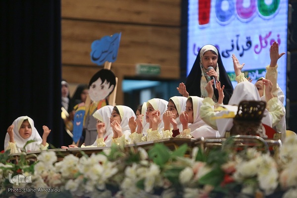 همبستگی و همدردی ۷۷۰ نوگل قرآنی ودجا با کودکان غزه