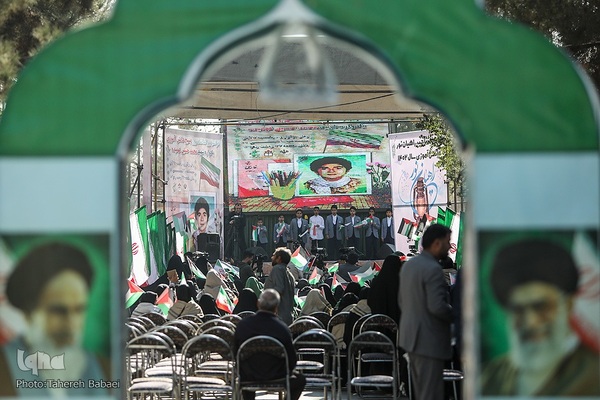 مراسم گرامیداشت شهید حسین فهمیده