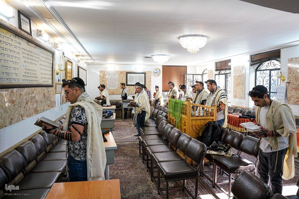 تجمع جامعه کلیمیان شیراز در محکومیت جنایات و نسل کشی رژیم صهیونیستی‎