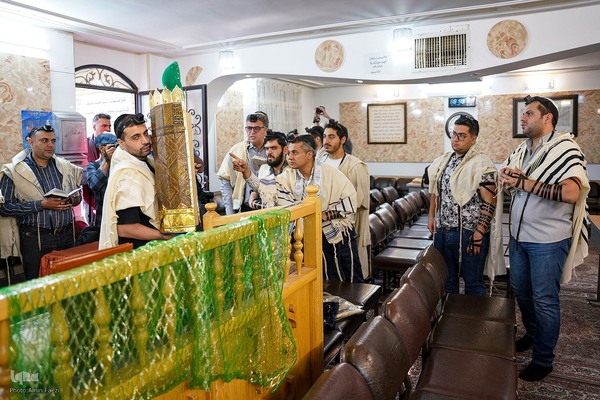 تجمع جامعه کلیمیان شیراز در محکومیت جنایات و نسل کشی رژیم صهیونیستی‎