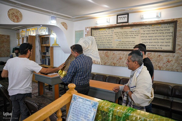 تجمع جامعه کلیمیان شیراز در محکومیت جنایات و نسل کشی رژیم صهیونیستی‎