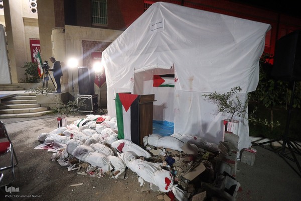 افتتاحیه رویداد انتفاضه هنر