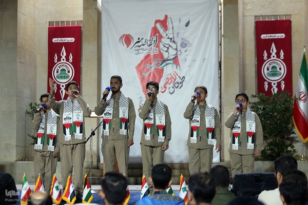 افتتاحیه رویداد انتفاضه هنر