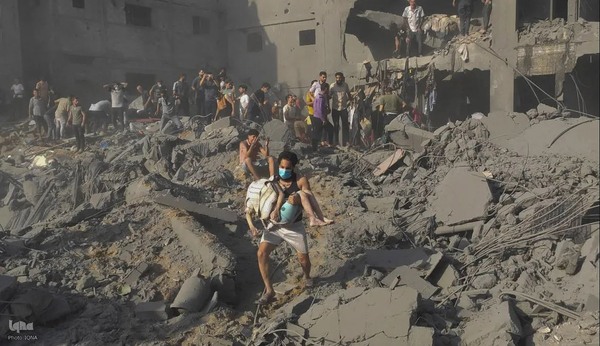 جنایت صهیونیست‌ها در جبالیا