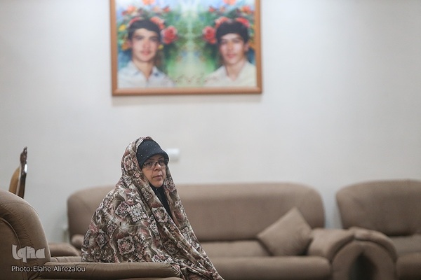 دیدار جامعه قرآنی با خانواده شهیدان ابراهیم