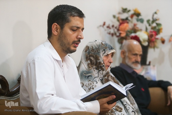 دیدار جامعه قرآنی با خانواده شهیدان ابراهیم
