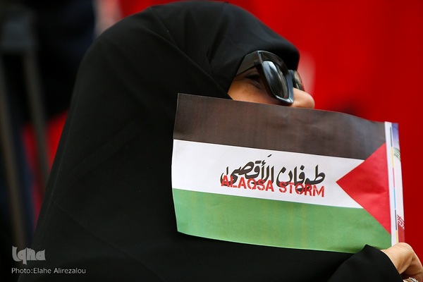 گردهمایی اهالی رسانه در محکومیت جنایات رژیم صهیونیستی