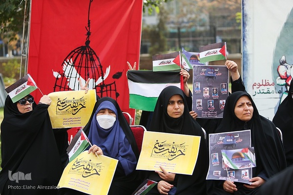 گردهمایی اهالی رسانه در محکومیت جنایات رژیم صهیونیستی