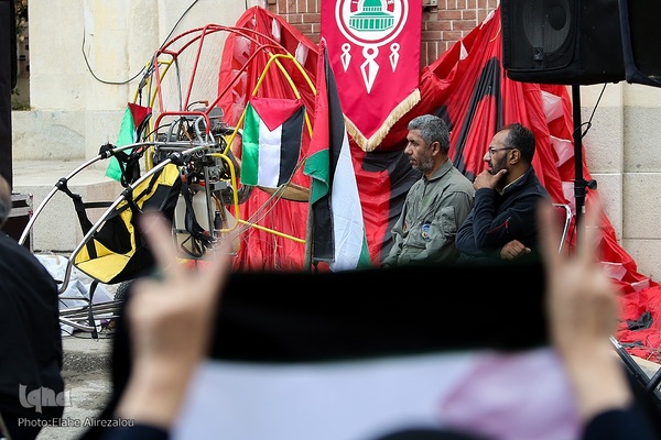 گردهمایی اهالی رسانه در محکومیت جنایات رژیم صهیونیستی