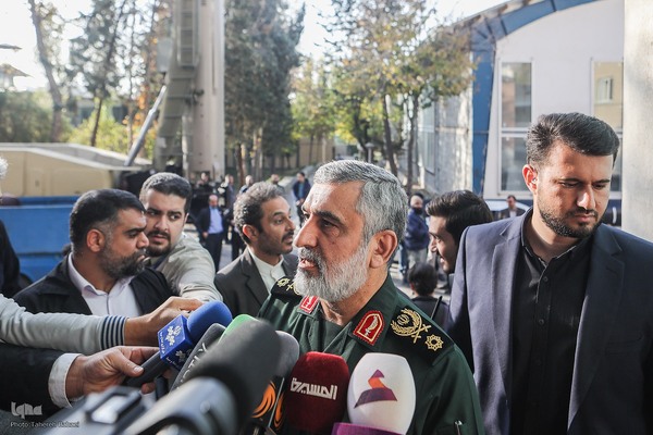 سردار امیر علی حاجی‌ زاده فرمانده نیروی هوافضای سپاه پاسداران انقلاب اسلامی