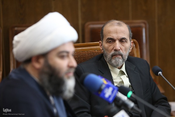 محمدعلی خواجه‌پیری، پیشکسوت قرآنی در نشست خبری طرح ملی حفظ موضوعی قرآن کریم «مستورا»