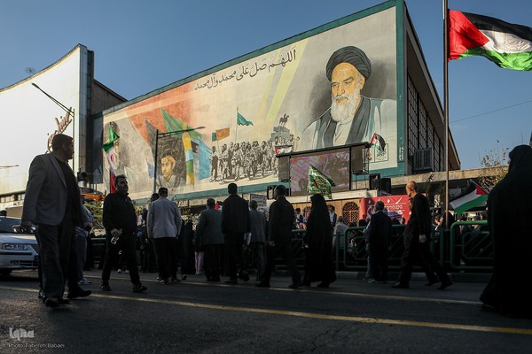 راهپیمایی مردم ایران در حمایت از مردم غزه