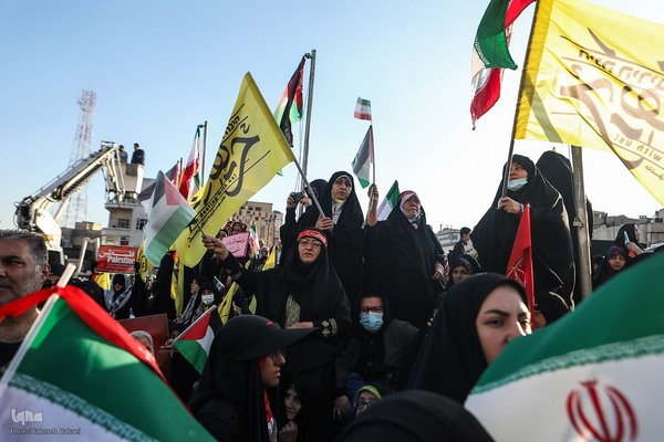 راهپیمایی مردم ایران در حمایت از مردم غزه